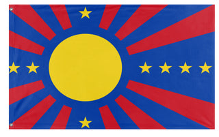 Japanese Pacific Congo-Kinshasa flag (Flag Mashup Bot)