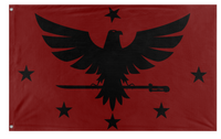 fascist states of arabia flag (snow)