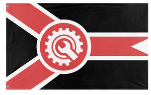 socialist league flag (snow)