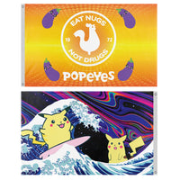 [CUSTOM ORDER] Double-Sided Nugs flag (Pogord)